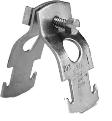 ABB INSTALLATION PRODUCTS Abb Z703 3/4-25 Universal Pipe Clamp 3/4 Inch 25 Pack