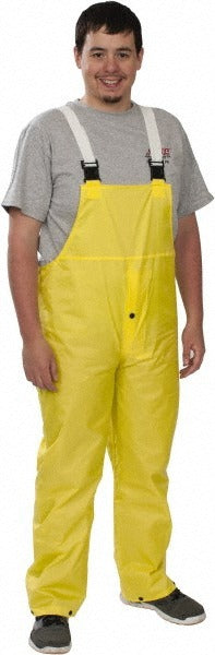 MCR SAFETY Mcr Safety 550BPM Rain Bib Overalls Medium Yellow