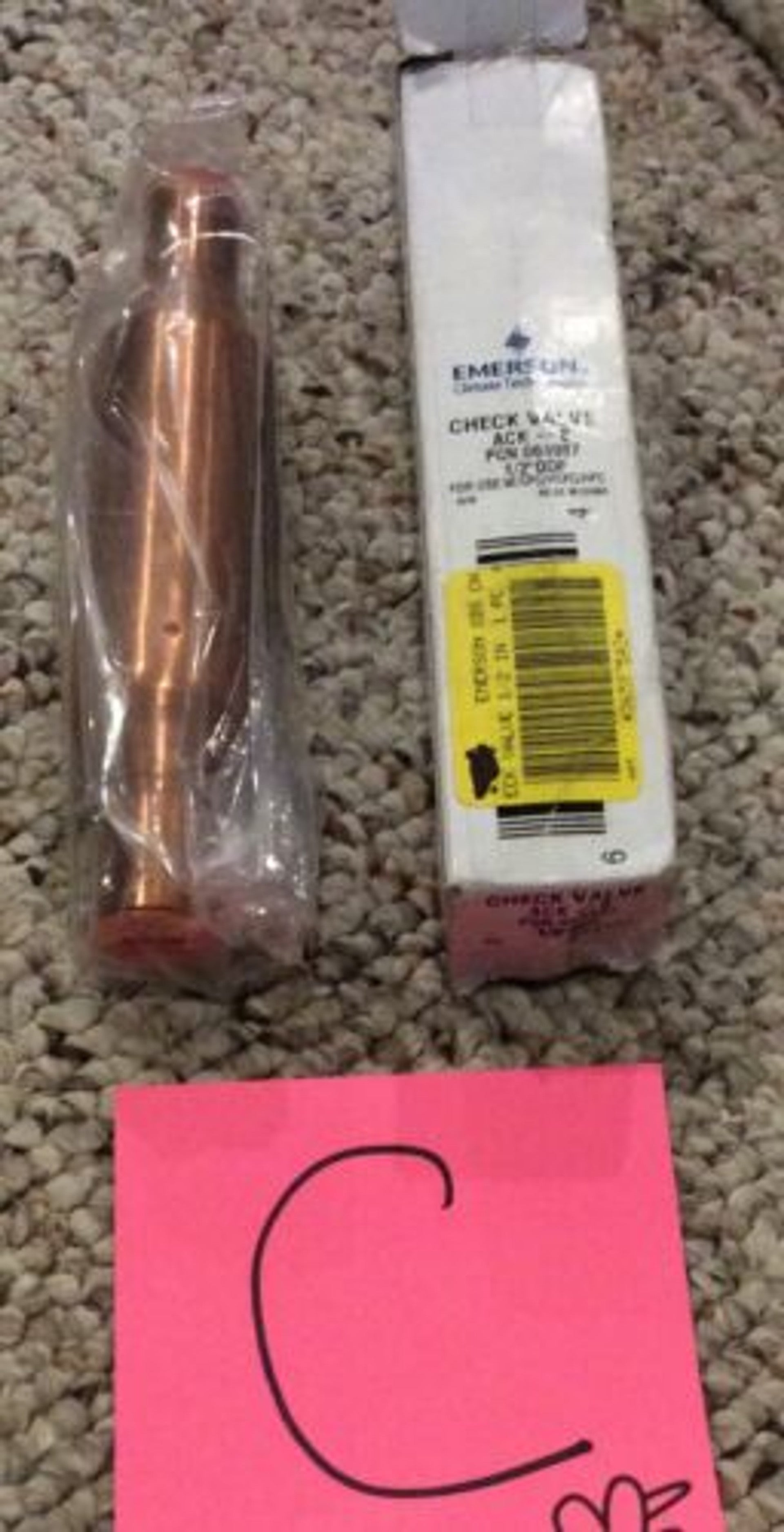 COPELAND 64987 CHECK VALVES