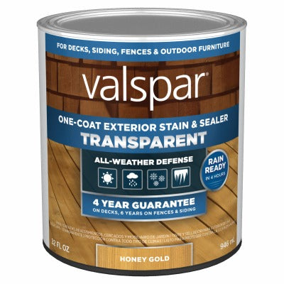 VALSPAR Valspar/cabot VL1028071-14 Transparent Stain Sealer 1 Qt