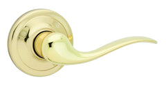 KWIKSET Kwikset 720TNL-3 Tustin Lever Passage Lock Bright Brass