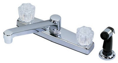 HOMEWERKS WORLDWIDE Homewerks 012 3405CP - Cg Two Handle Kitchen Faucet