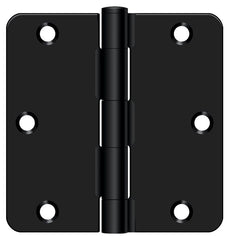 DELTANA Deltana S35R41B Radius Corner Door Hinge Flat Black