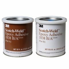 3M 3M 7000046340 Scotch-Weld Epoxy Adhesive 1838 Part B/A (1 Quart Kit)