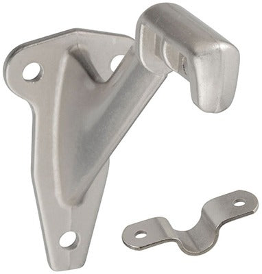 NATIONAL HARDWARE National Mfg N830-132 Satin Nickel Handrail Bracket
