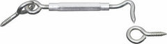 NATIONAL HARDWARE National Mfg N222-059 Zinc Turnbuckle Gate Hook 3/8x11in