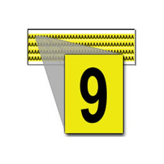 BRADY Brady 3400-9 0.25 in character height repositionable numbers and letters (card of 144)