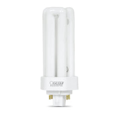 FEIT ELECTRIC Feit Electric PLT18E/41 PL Triple Twin Tube GX24Q-2 Base Compact Fluorescent Light Bulb 18W (1 Pack)