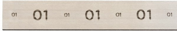 STARRETT Starrett 54350 O1 Tool Steel Flat Stock 3/16x6x36 in