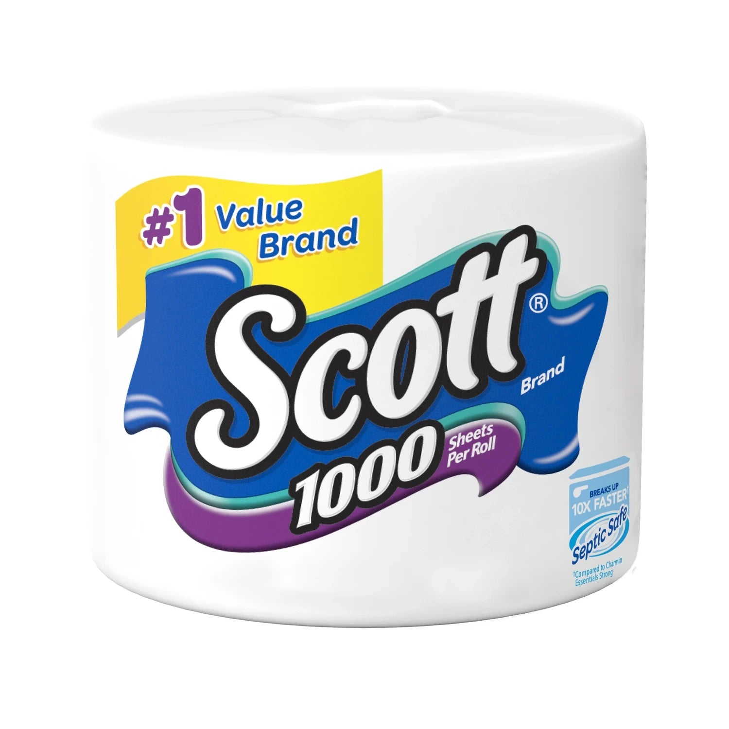 KIMBERLY-CLARK Kimberly-Clark 39327 Scott 1-ply toilet paper roll 1000 sheets 36 pack
