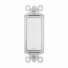 LEGRAND Pass Seymour TM870WAMCC4 Single Pole Switch 15A White 4 Pack