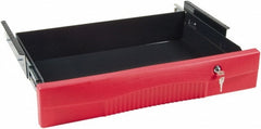 RUBBERMAID Rubbermaid FG459300RED Cart Drawer Red Steel