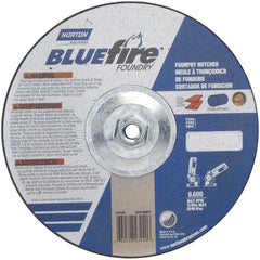 NORTON Norton 66252843240 Type 27 Grinding Wheel 9 in 24 Grit