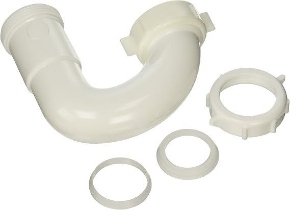 KEENEY Keeney 10501WK Sink Trap J-Bend (1-1/4-inch or 1-1/2-inch by 1-1/2-inch)