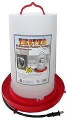 FARM INNOVATORS Farm Innovators HPF-100 Heated Poultry Fountain 3 Gallon