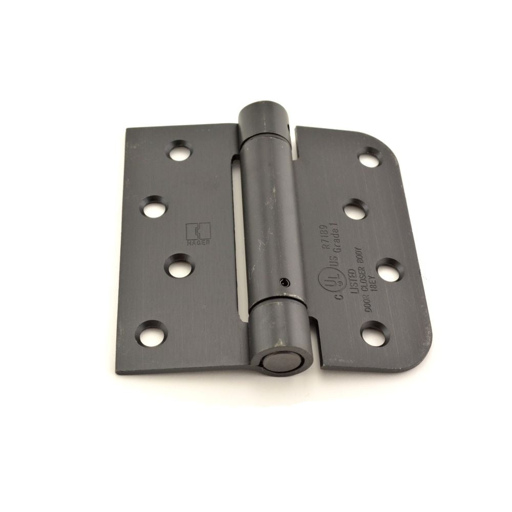 HAGER Hager Hinge 1754410R Full Mortise Spring Hinge Steel
