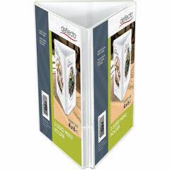 DEFLECTO Deflecto DEF4444 3-Sided Sign/Menu Holder (4 x 6 / 1 Each / 3-Sided) DEF4444