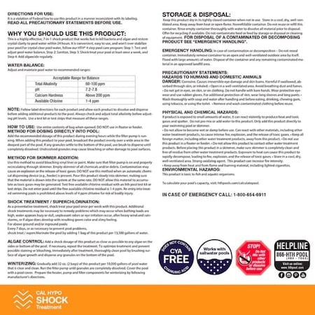 HTH Hth 52039 Pool Care Shock Ultra 1 lb