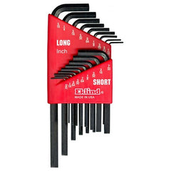 EKLIND Eklind Tool Co 10018 Combination Hex-l Key Set 18 Pc