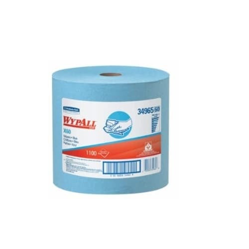 KIMBERLY-CLARK Kimberly-Clark KCC34965 X60 Wipers Jumbo Roll 12.5 x 13.25 inches 1100 Roll