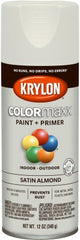 KRYLON Krylon K05554007 Satin Spray Paint 12 Oz Almond