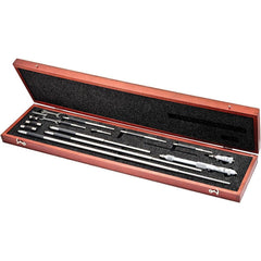 STARRETT Starrett 56144 Inside Micrometer Set 800mm 10 Rods