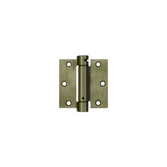 DELTANA Deltana DSH35U5 Spring Hinge 3.5x3.5 in Antique Brass