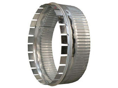 LUKJAN Lukjan rx1004 Metal Tab Collar 4 Inches Hvac Duct
