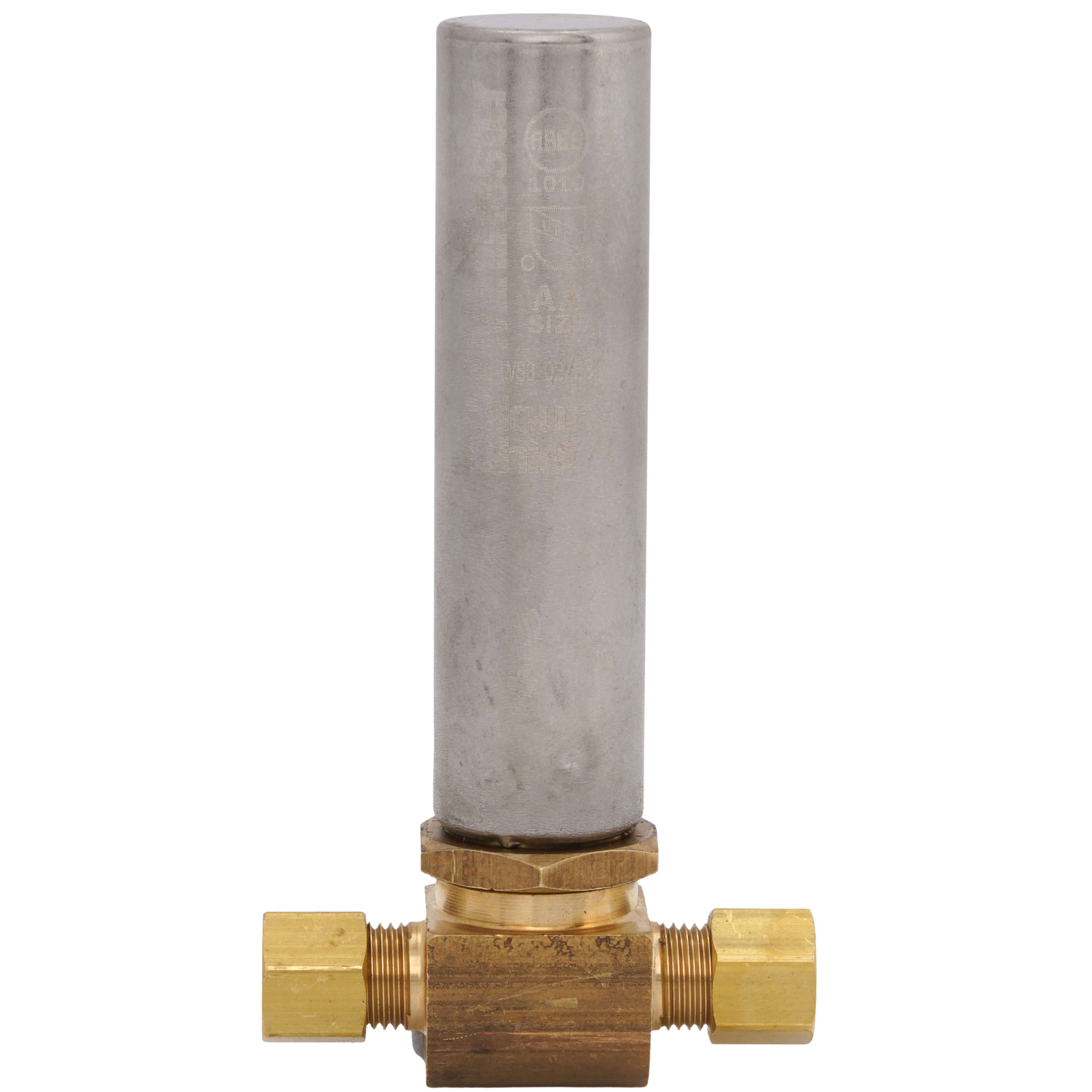 SIOUX CHIEF Sioux Chief 660-GTC0 Mini-Rester 1/4 in. Stainless Steel and Plastic OD Compression Water Hammer Arrestor