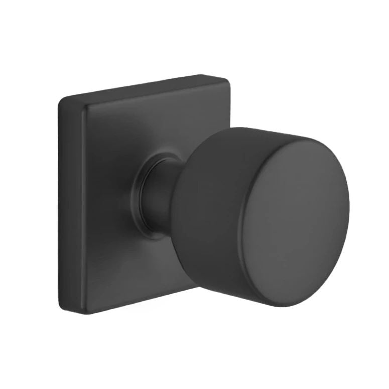 EMTEK Emtek EE3310PGMB Dummy Lock Page Knob Square Rose