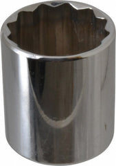 PROTO Proto J5223M Hand Socket 23 Mm 12-point 3/8 Drive