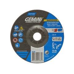 NORTON Norton 66252939259 Gemini Extra Coarse Grit 7 inches X 1/8 inches X 5/8 inches - 11 inches Type 27 Depressed Center Wheel
