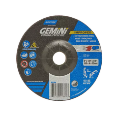 NORTON Norton 66252939259 Gemini Extra Coarse Grit 7 inches X 1/8 inches X 5/8 inches - 11 inches Type 27 Depressed Center Wheel