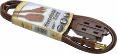SOUTHWIRE Southwire 94018907 Extension Cord 6 Ft 16/2 Awg 13A 125V Brown