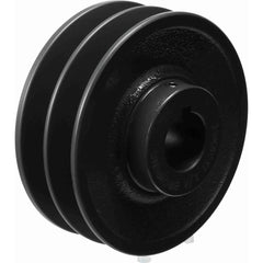 BROWNING Browning 1033588 Two Groove Sheave 4-3/4 in Od Cast Iron