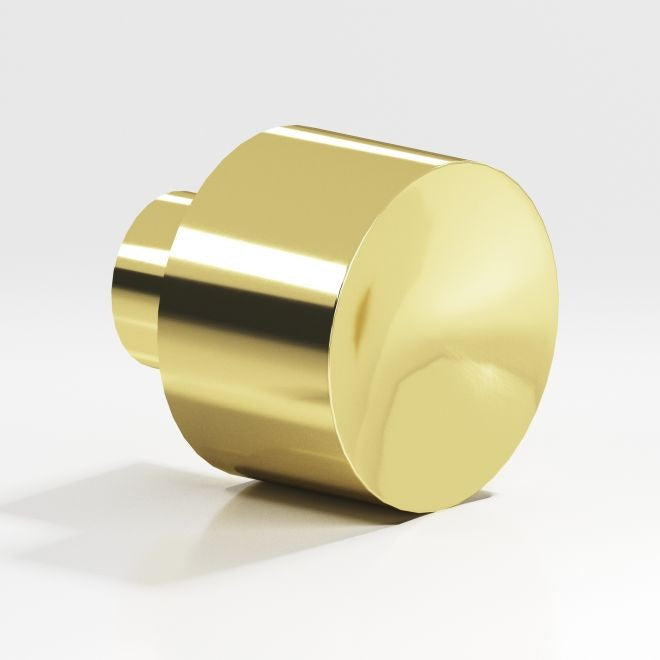 COLONIAL BRONZE Colonial Bronze 1853.CB Cabinet Knob Polished Brass