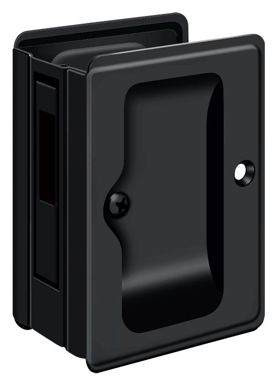 DELTANA Deltana SDAR325U19 Sliding Door Pocket Lock Receiver Black