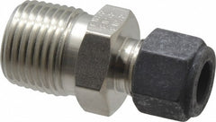 PARKER Parker 6-8 Fbz-ss Compression Tube Connector 1/2 in Mnpt
