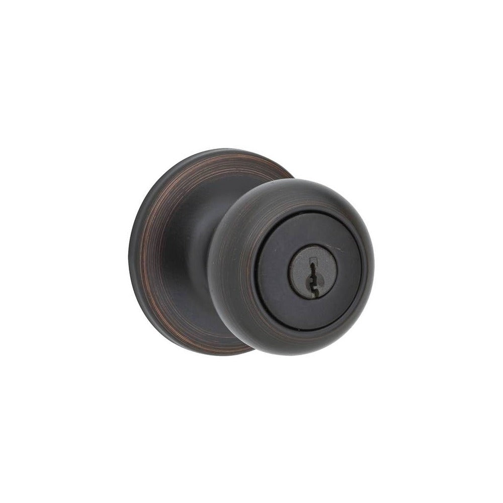KWIKSET Kwikset 400CV-11P Cove Knob Entry Lock Venetian Bronze