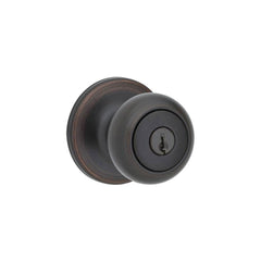 KWIKSET Kwikset 400CV-11P Cove Knob Entry Lock Venetian Bronze