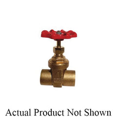 RED-WHITE VALVE Red-white Valve 207AB 3/4 Gate Valve 3/4 Inch Solder