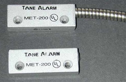 TANE ALARM Tane Alarm met-201b-ar Heavy Duty Metal Contact Sensor