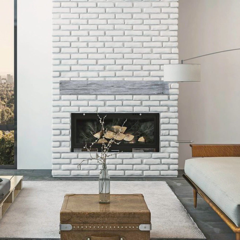 LEXINGTON Lexington 7257 Beam Mantel Weathered Grey 48 Inches