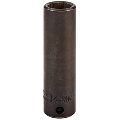 PROTO Proto J7014M Impact Socket 3/8 in Drive 14mm 6-point