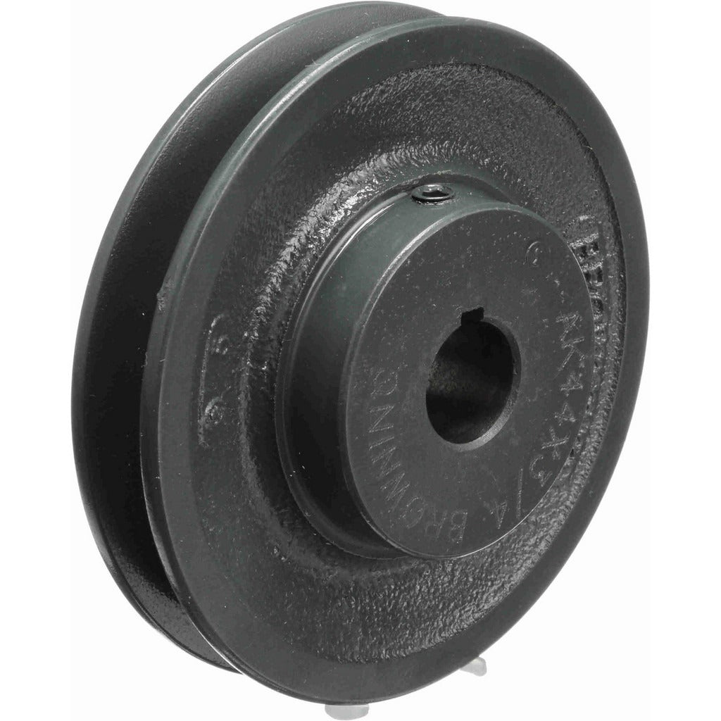 BROWNING Browning 1028265 Single Groove Sheave 4-1/4in Od Cast Iron