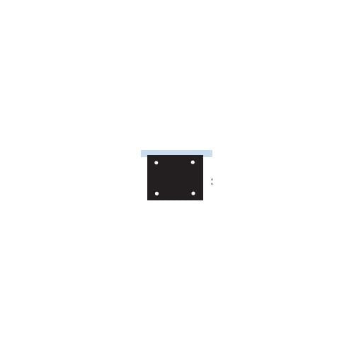 MULBERRY METAL PRODUCTS Mulberry Metal Products 30284 Weatherproof electric box cover blank cover 3-gang