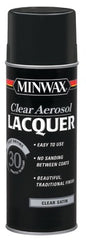 MINWAX Minwax 15210 Clear Satin Brushing Lacquer 11.5 Oz Aerosol