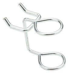 NATIONAL HARDWARE National Mfg N180-029 Zinc Plated Pegboard Tool Holder 2pk
