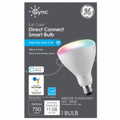 GE G E Lighting 93128985 Cync 9W Color R30 Smart Led Bulb