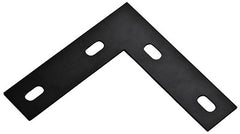 NATIONAL HARDWARE National Mfg N351-505 Corner Brace 6.5 in Black Steel 5-pack